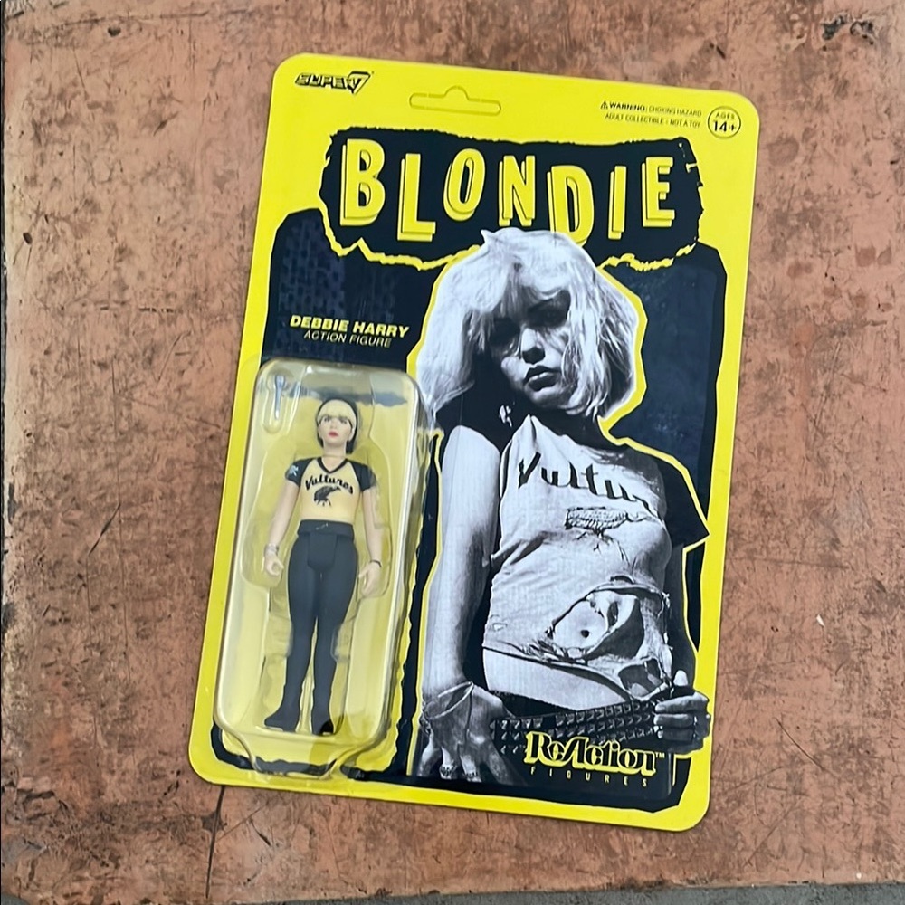 Blondie ReAction Figures Wave 02  Debbie Harry (Vultures)